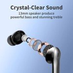 TAGRY True Wireless Bluetooth Earbuds with LED Display