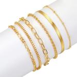 69-Piece Gold Jewelry Set for Women