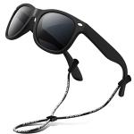 RIVBOS Polarized Kids Sunglasses with Strap