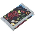 Kids Gamer Wallet with Coin Pocket for Ages 4-12