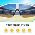 Kids Polarized Sports Sunglasses for Ages 3-12