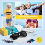 RIVBOS Polarized Kids Sunglasses with Strap