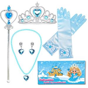 Elsa Dress Up Set for Toddlers - 6 Accessories