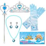 Elsa Dress Up Set for Toddlers - 6 Accessories