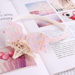 Lizioo 6 Pack Glitter Girls Hair Accessories