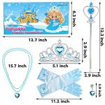 Elsa Dress Up Set for Toddlers - 6 Accessories