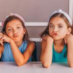 Rainbow Sequin Knotted Headbands for Girls