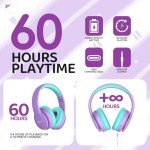 JoySpark Kids Bluetooth Headphones - 60 Hours Playtime