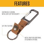 Carhartt Durable Key Keeper with Metal Clip