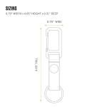 Carhartt Durable Key Keeper with Metal Clip