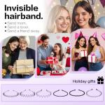 Fenshine 6PCS Non-Slip Wavy Metal Hair Bands