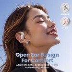 Wireless Open Ear Headphones with 80H Playtime