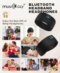 MUSICOZY Bluetooth Sleep Headphones with Ultra-Thin Speakers