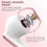 Wireless Bluetooth 5.4 Earbuds with Noise Cancelling