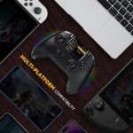 ManbaOne Wireless Gaming Controller with RGB Lighting