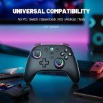ECHTPower Wireless Gaming Controller for PC & Switch