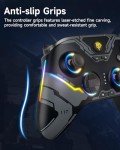 EasySMX X15 Wireless Gaming Controller with RGB Lighting
