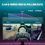 ECHTPower Wireless Gaming Controller for PC & Switch