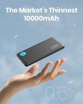 iniu 10000mAh Portable Power Bank with 2 USB Ports