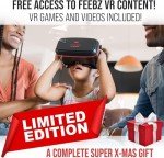 FEEBZ 3D VR Headset for Kids - iPhone & Android