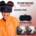 FEEBZ 3D VR Headset for Kids - iPhone & Android