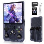 R36MAX Handheld Retro Gaming Console with Built-in Games