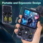R36MAX Handheld Retro Gaming Console with Built-in Games