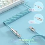 Attack Shark C01 Ultra Custom Coiled Gaming Cable