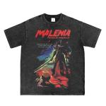 Vintage Game Character Graphic Tee - Black