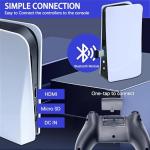 Wireless Retro Game Console Nostalgia Plug and Play Video Game Console 4k,40000+ Video Games 128GB Built in 40+Emulators Console,2.4G Wireless Controllers