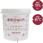 30L Fermentation Bucket with Tap & Airlock