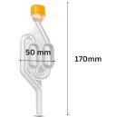 Home Brewing Fermentation Airlocks and Bungs Set