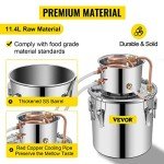 3Gal Moonshine Still Distiller Kit with Thermometer