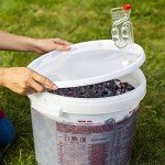 30L Fermentation Bucket with Tap & Airlock