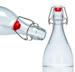 8-Pack 1L Swing Top Glass Bottles for Brewing