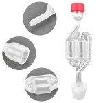 Fermentation Airlock and Bung Set for Home Brewing