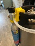 CornSoda Beer Keg CO2 Bottle Holder Bracket