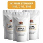 No Rinse Sanitizer for Home Brewing - 1KG/2KG/3KG