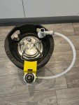 CornSoda Beer Keg CO2 Bottle Holder Bracket