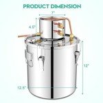 5 Gal Moonshine Still Kit for Home Brewing