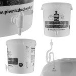 30L Home Brewing Bucket Set with Airlock & Tap