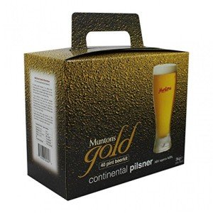 Muntons Gold Continental Pilsner Home Brew Kit