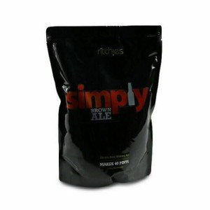 Simply Brown Ale Beer Brewing Kit with Airlock