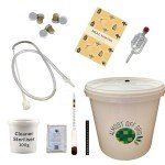 Premium Mead Kit with Journal & Recipes – Makes 6 Bottles
