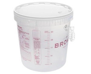 30L Home Brewing Fermenter with Lid and Airlock