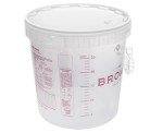 30L Home Brewing Fermenter with Lid and Airlock