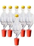 Home Brewing Fermentation Airlocks and Bungs Set