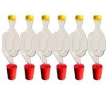 Home Brewing Fermentation Airlocks and Bungs Set