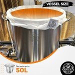 Large Reusable Fine Mesh Strainer Bags for Brewing