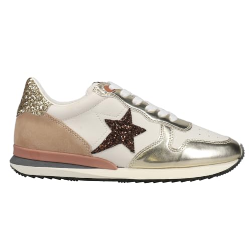 Rock Glitter Slip On Sneakers - Beige - Size 6.5M